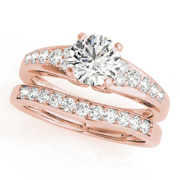 Engagement Rings Single Row Prong Set - TN50649-E