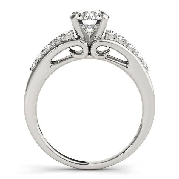 Engagement Rings Single Row Prong Set - TN50649-E