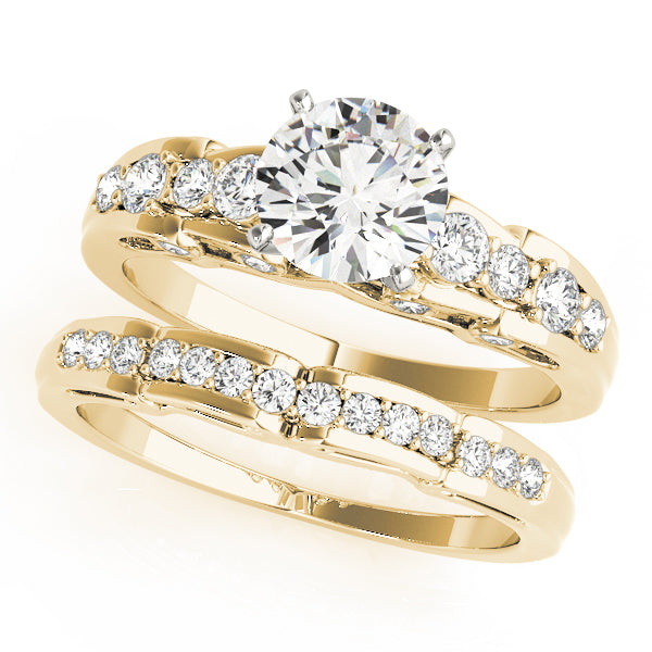 Engagement Rings Single Row Prong Set - TN50653-E