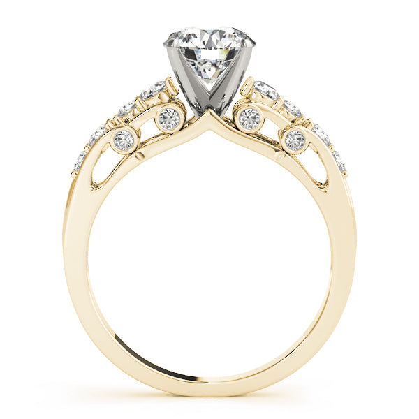 Engagement Rings Single Row Prong Set - TN50653-E