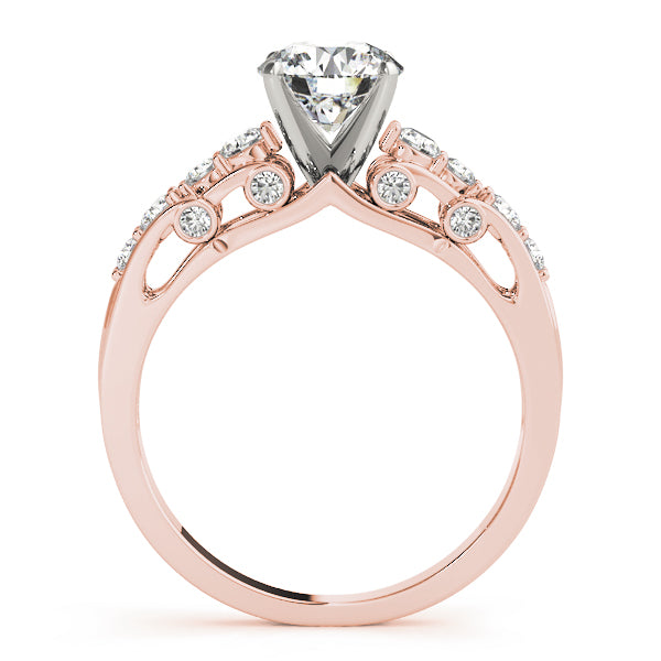 Engagement Rings Single Row Prong Set - TN50653-E