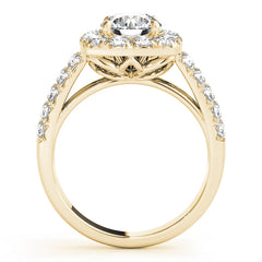 Engagement Rings Halo Round - TN50657-E