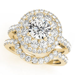 Engagement Rings Halo Round - TN50661-E