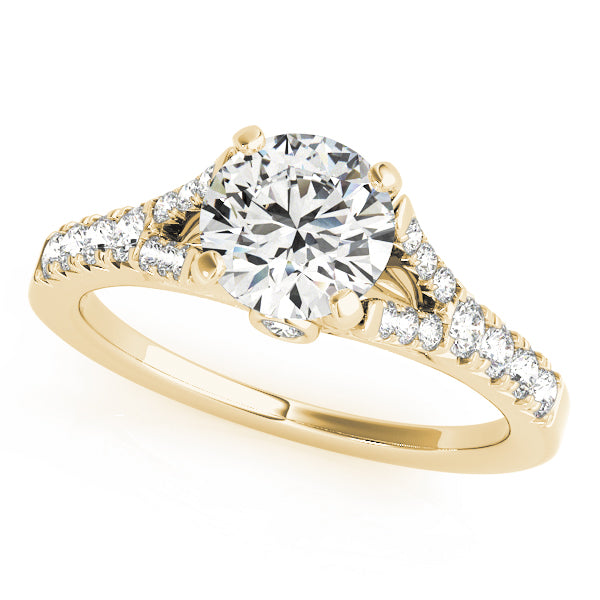 Engagement Rings Single Row Prong Set - TN50668-E