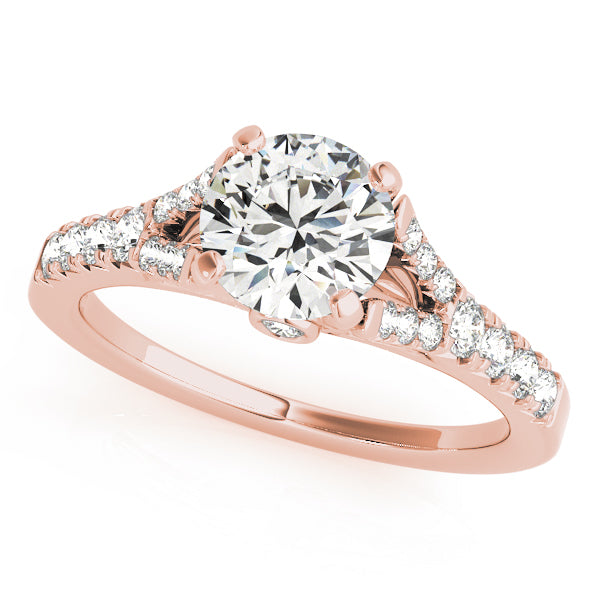 Engagement Rings Single Row Prong Set - TN50668-E