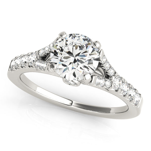 Engagement Rings Single Row Prong Set - TN50668-E