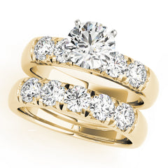 Engagement Rings Single Row Prong Set - TN50770-E