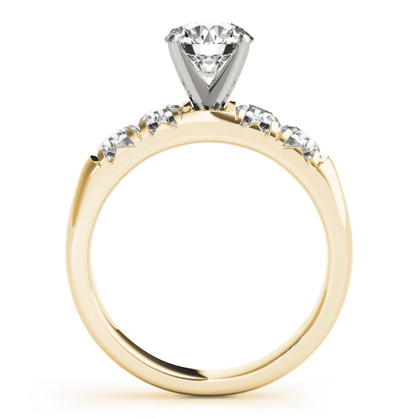 Engagement Rings Single Row Prong Set - TN50770-E