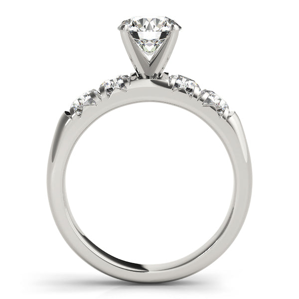 Engagement Rings Single Row Prong Set - TN50770-E