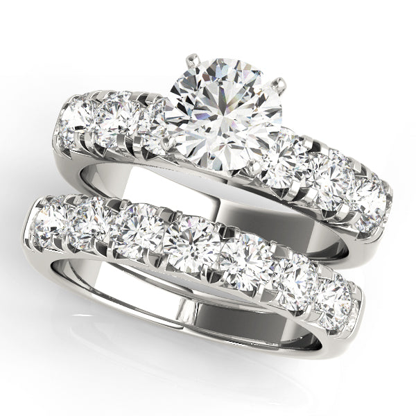 Engagement Rings Single Row Prong Set - TN50771-E