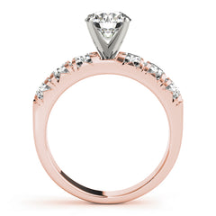 Engagement Rings Single Row Prong Set - TN50771-E