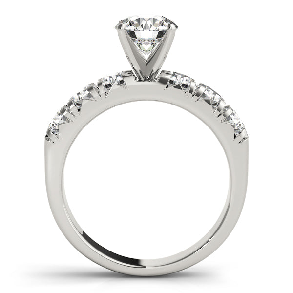 Engagement Rings Single Row Prong Set - TN50771-E