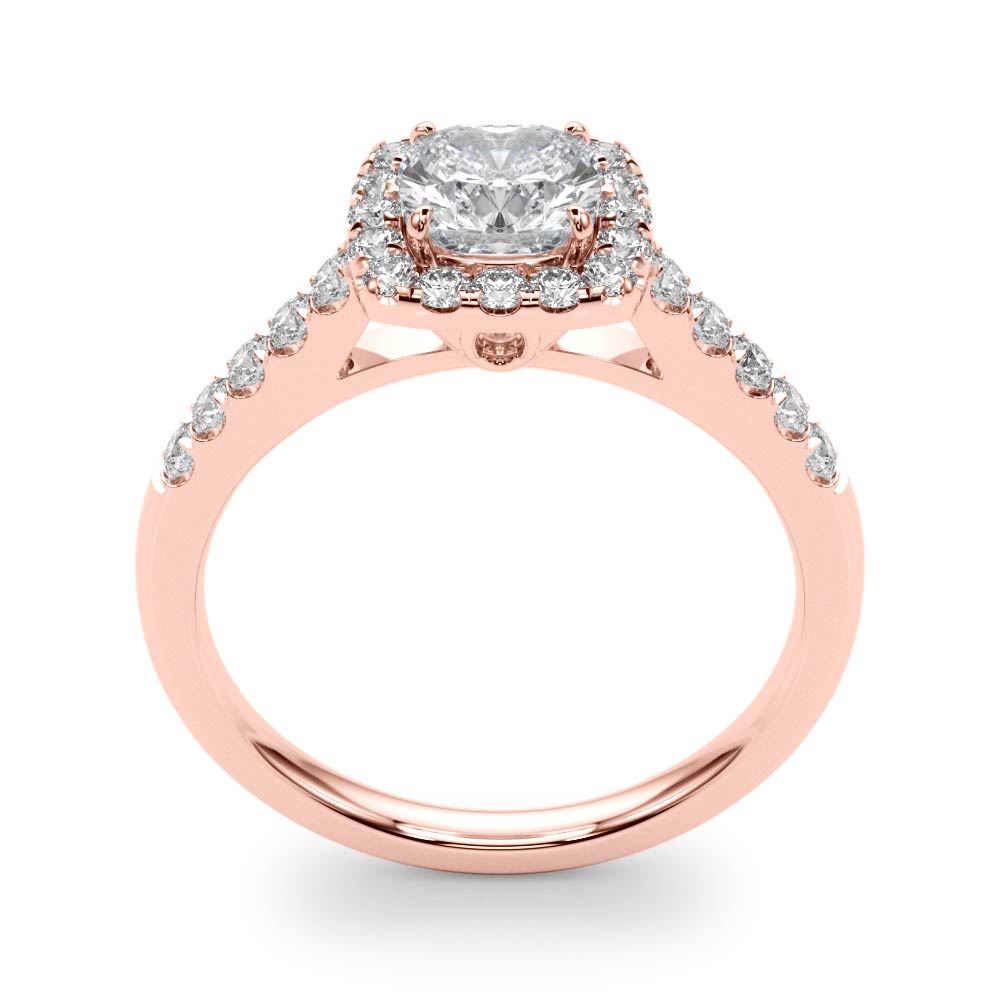 Engagement Rings Halo Square & Cushion - TN50778-E