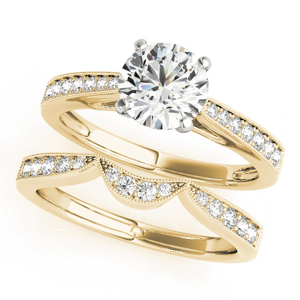 Engagement Rings Single Row Prong Set - TN50779-E