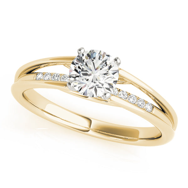 Engagement Rings Single Row Prong Set - TN50788-E