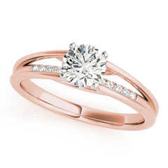 Engagement Rings Single Row Prong Set - TN50788-E