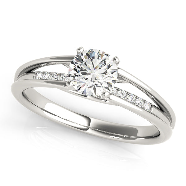 Engagement Rings Single Row Prong Set - TN50788-E