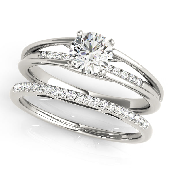 Engagement Rings Single Row Prong Set - TN50788-E