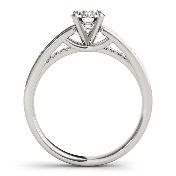 Engagement Rings Single Row Prong Set - TN50788-E