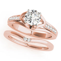 Engagement Rings Single Row Prong Set - TN50790-E