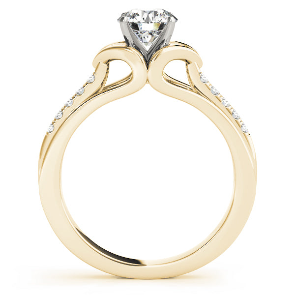 Engagement Rings Single Row Prong Set - TN50790-E