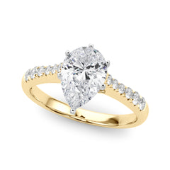 Engagement Rings Single Row Prong Set - TN50791-E