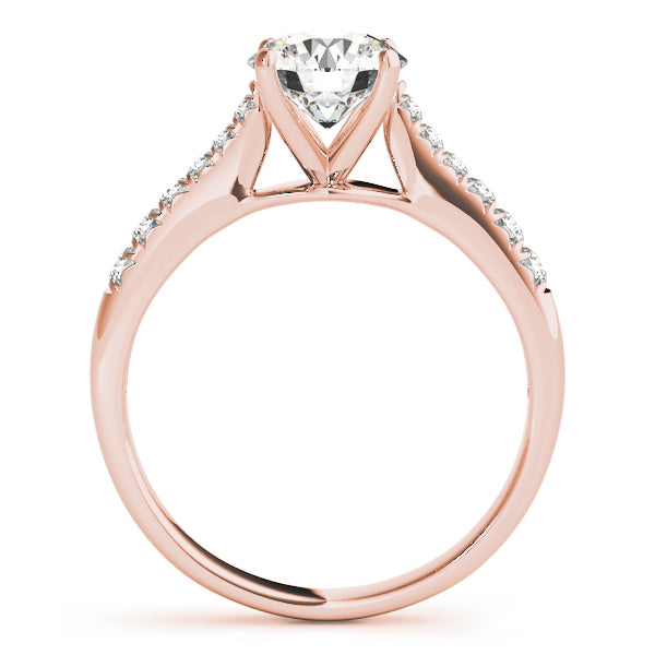 Engagement Rings Single Row Prong Set - TN50791-E