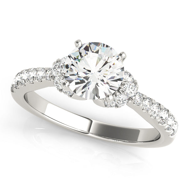 Engagement Rings Single Row Prong Set - TN50792-E