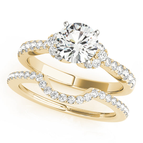 Engagement Rings Single Row Prong Set - TN50792-E