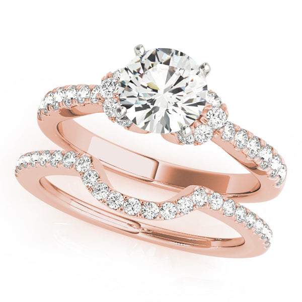 Engagement Rings Single Row Prong Set - TN50792-E