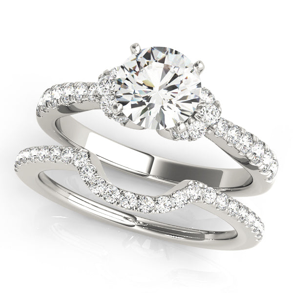 Engagement Rings Single Row Prong Set - TN50792-E