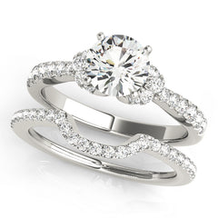 Engagement Rings Single Row Prong Set - TN50792-E