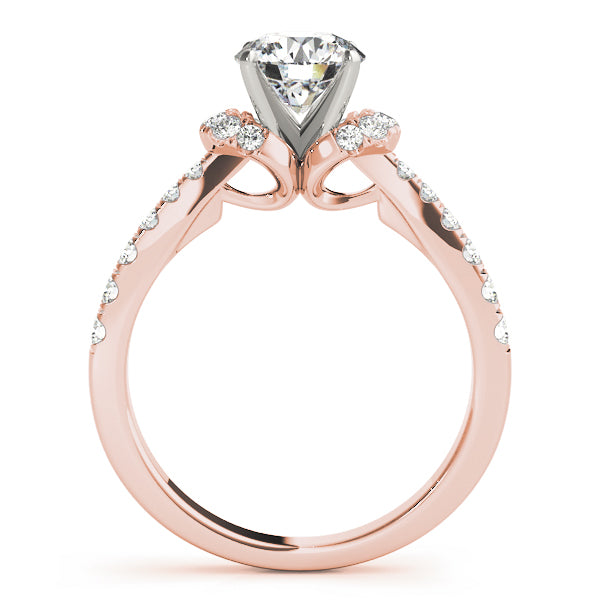 Engagement Rings Single Row Prong Set - TN50792-E