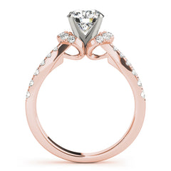 Engagement Rings Single Row Prong Set - TN50792-E