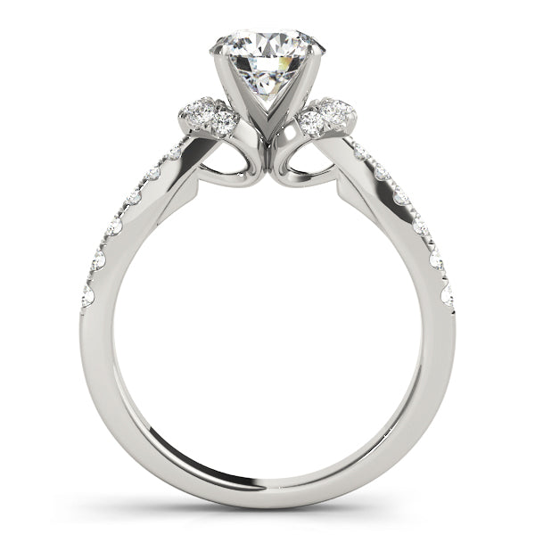 Engagement Rings Single Row Prong Set - TN50792-E