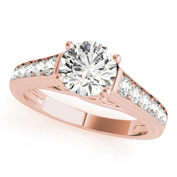 Engagement Rings Single Row Prong Set - TN50797-E