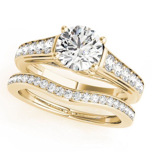 Engagement Rings Single Row Prong Set - TN50797-E