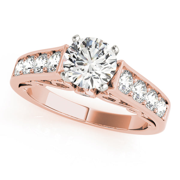 Engagement Rings Single Row Prong Set - TN50798-E