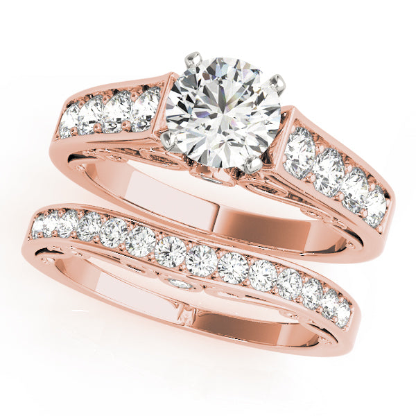 Engagement Rings Single Row Prong Set - TN50798-E