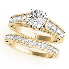 Engagement Rings Single Row Prong Set - TN50798-E