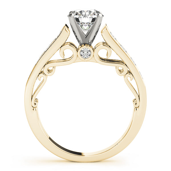 Engagement Rings Single Row Prong Set - TN50798-E