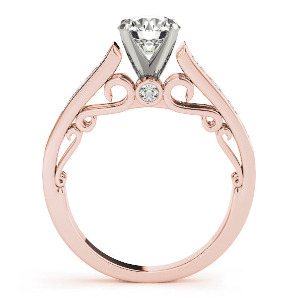 Engagement Rings Single Row Prong Set - TN50798-E