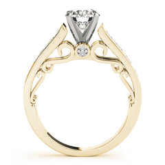 Engagement Rings Single Row Prong Set - TN50798-E