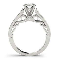 Engagement Rings Single Row Prong Set - TN50798-E