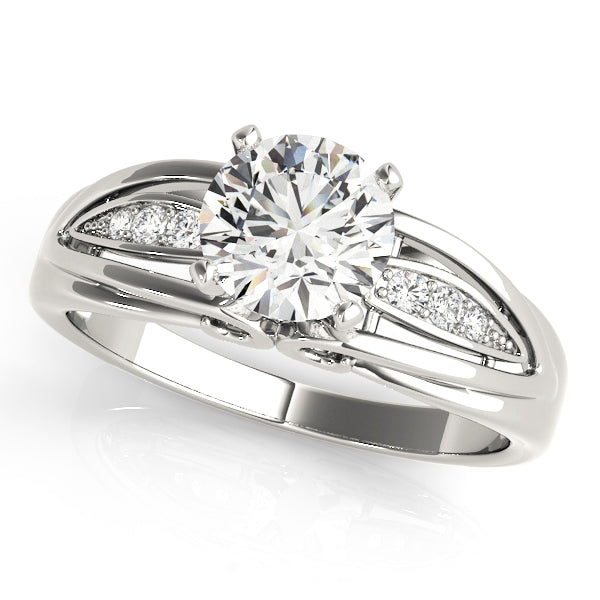 Engagement Rings Single Row Prong Set - TN50801-E