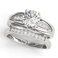 Engagement Rings Single Row Prong Set - TN50801-E