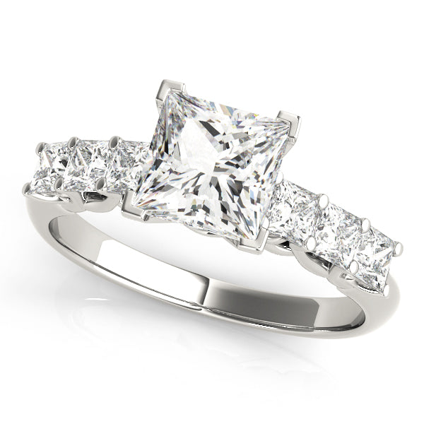Engagement Rings Single Row Prong Set - TN50807-E