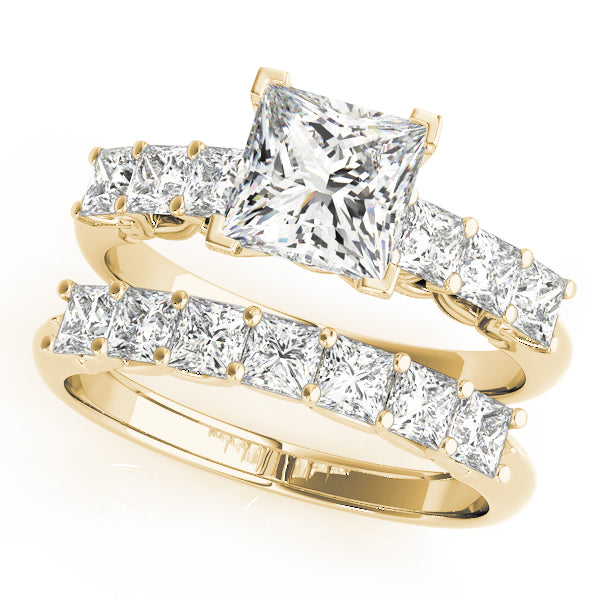Engagement Rings Single Row Prong Set - TN50807-E