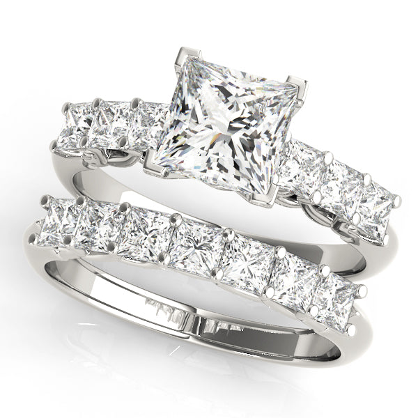 Engagement Rings Single Row Prong Set - TN50807-E