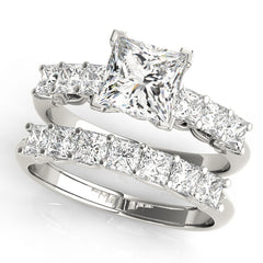 Engagement Rings Single Row Prong Set - TN50807-E
